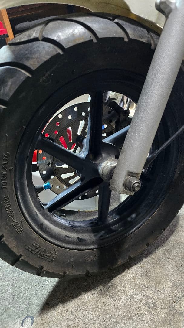 エイプ50フロントフォーク 12インチホイール