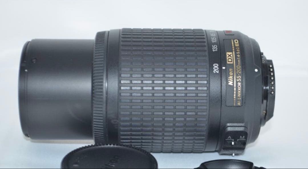 新品級 手振れ補正❤️Nikon AF-S 55-200mm VR❤️人気望遠レンズ
