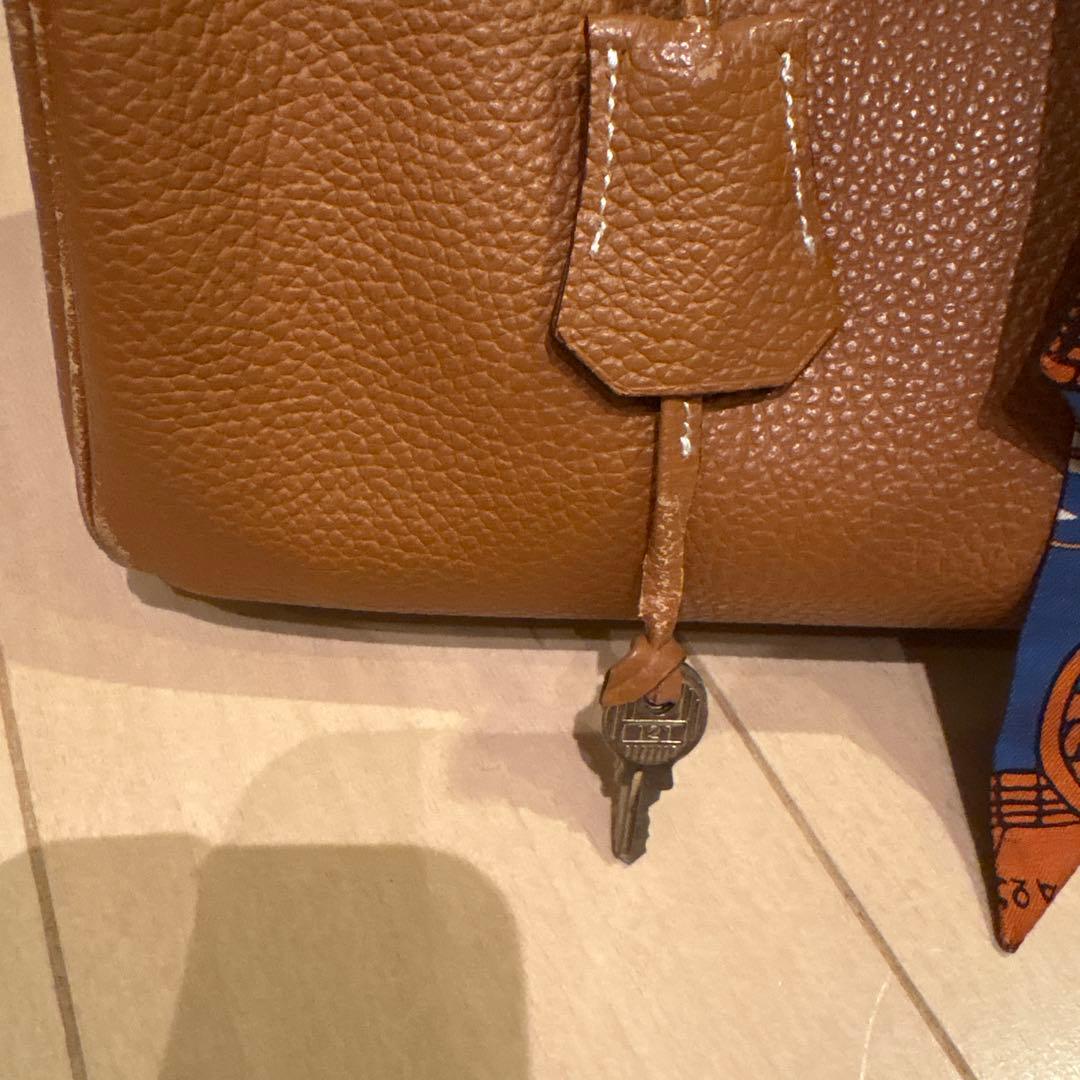 25センチ素敵なバッグ中古⭐︎パロディ⭐︎バーキンみたいな可愛いバッグ