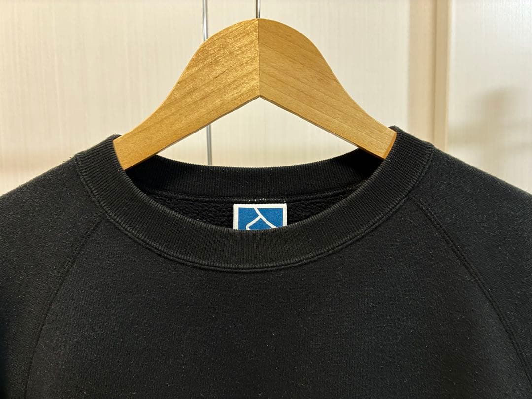 ENNOY 文春リークス　クルーネックスウェット　ブラック　サイズS