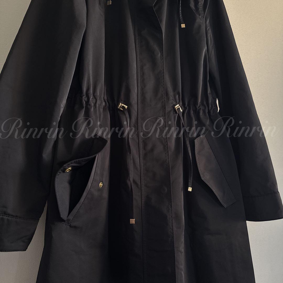 ANAYI ブライトツイルライナー付モッズコート 36