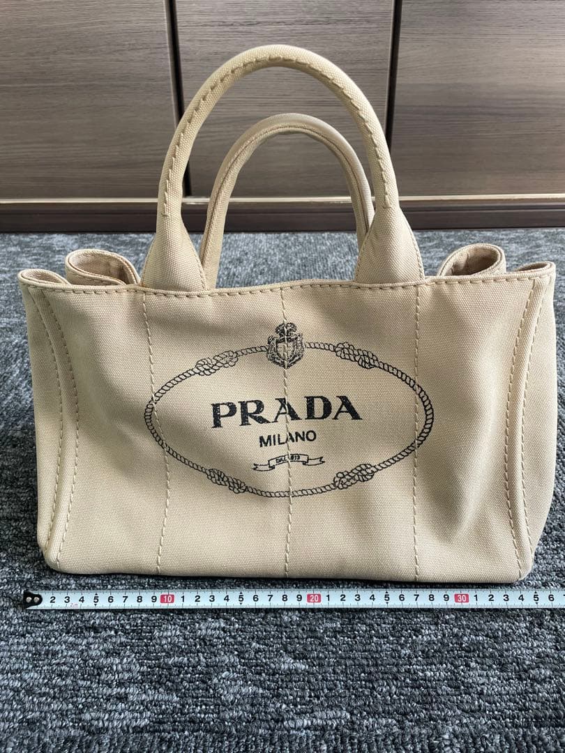 T*P様 PRADA カナパ バッグ ベージュ
