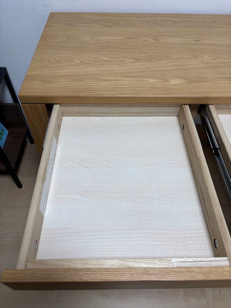 コイズミ学習デスクBEENO W-90タイプ スリムワゴンセット