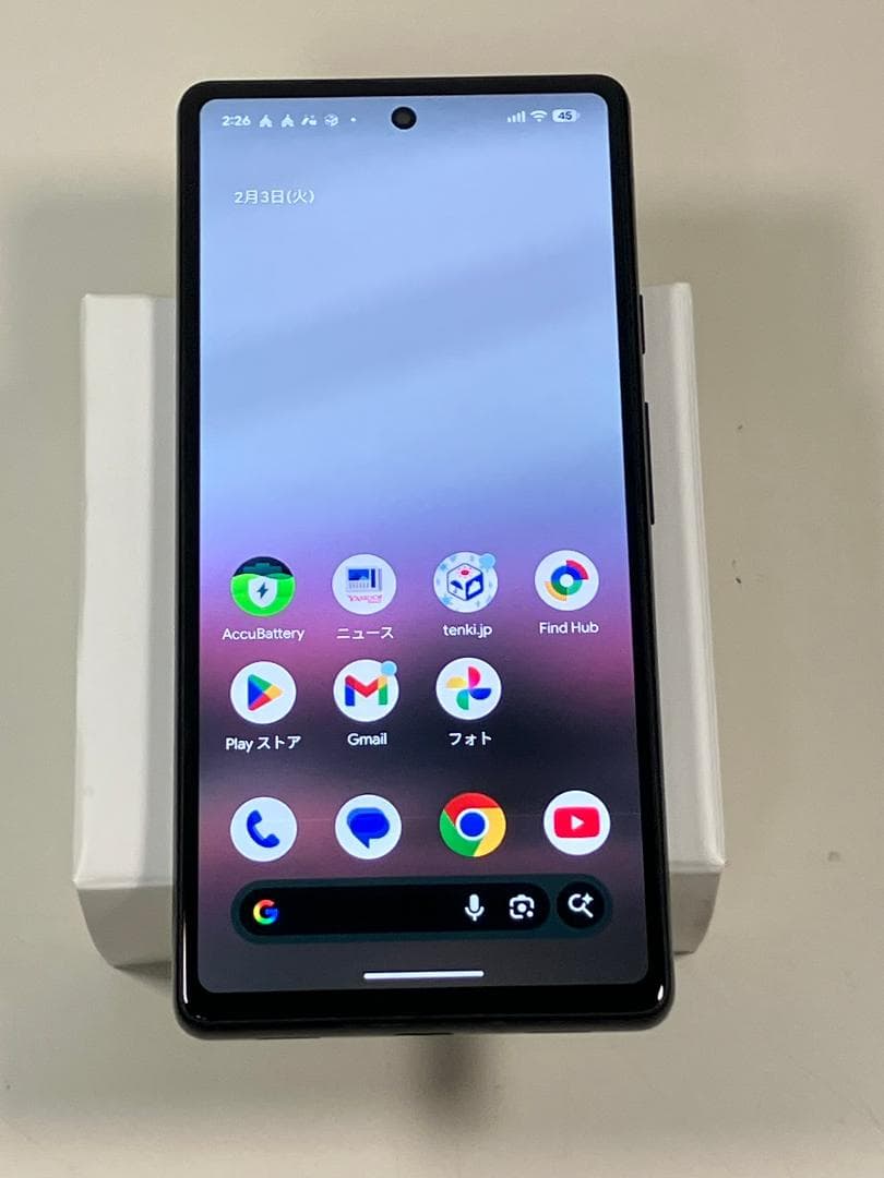 Google pixel 6a チャコール（白）128GB 中古品