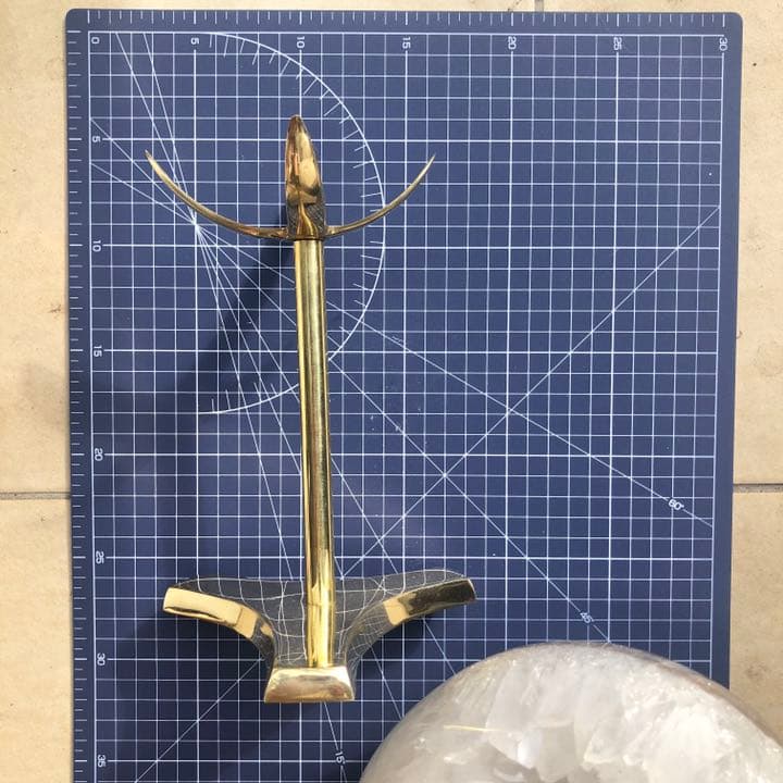 ドゥルージーアゲート 特大スフィア スタンド付