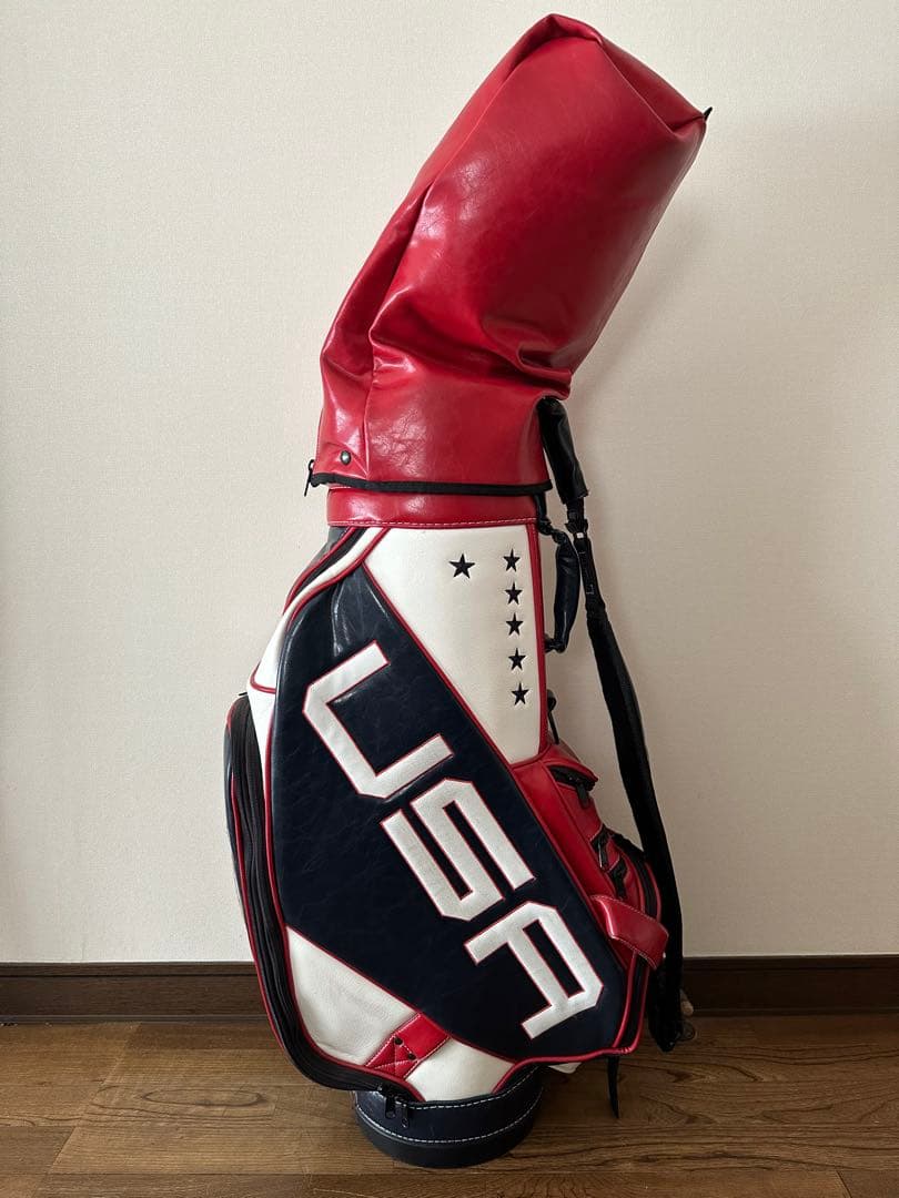 ビームスゴルフ ベルディング キャディバッグ 全米代表モデル ライダーカップ