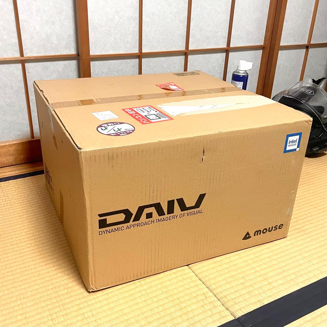 【新品未使用】DAIV Z5/core i7/RTX 3050/office付き