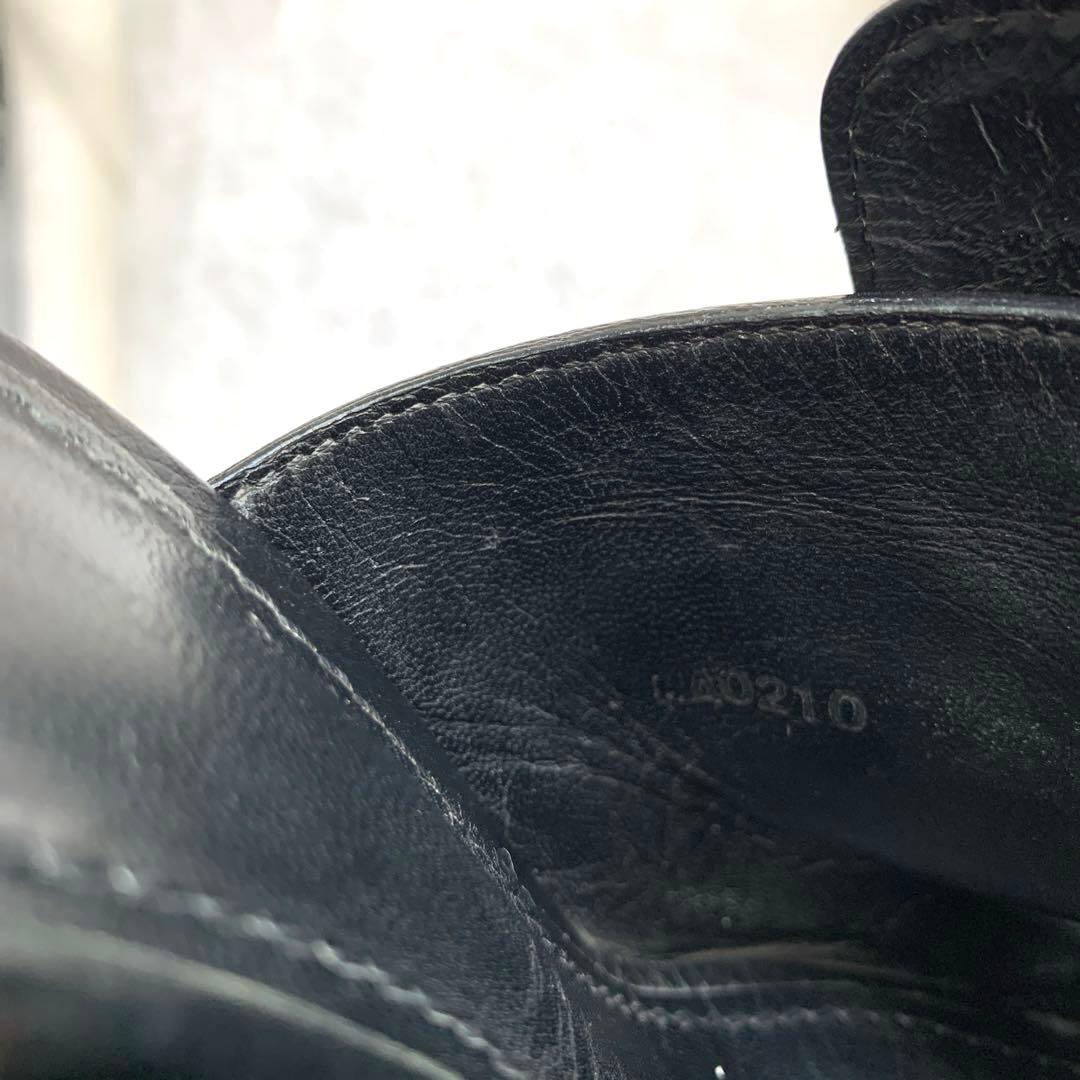 ルイヴィトン　インディアナミュール　サンダル　黒　レザー　変形ヒール　34