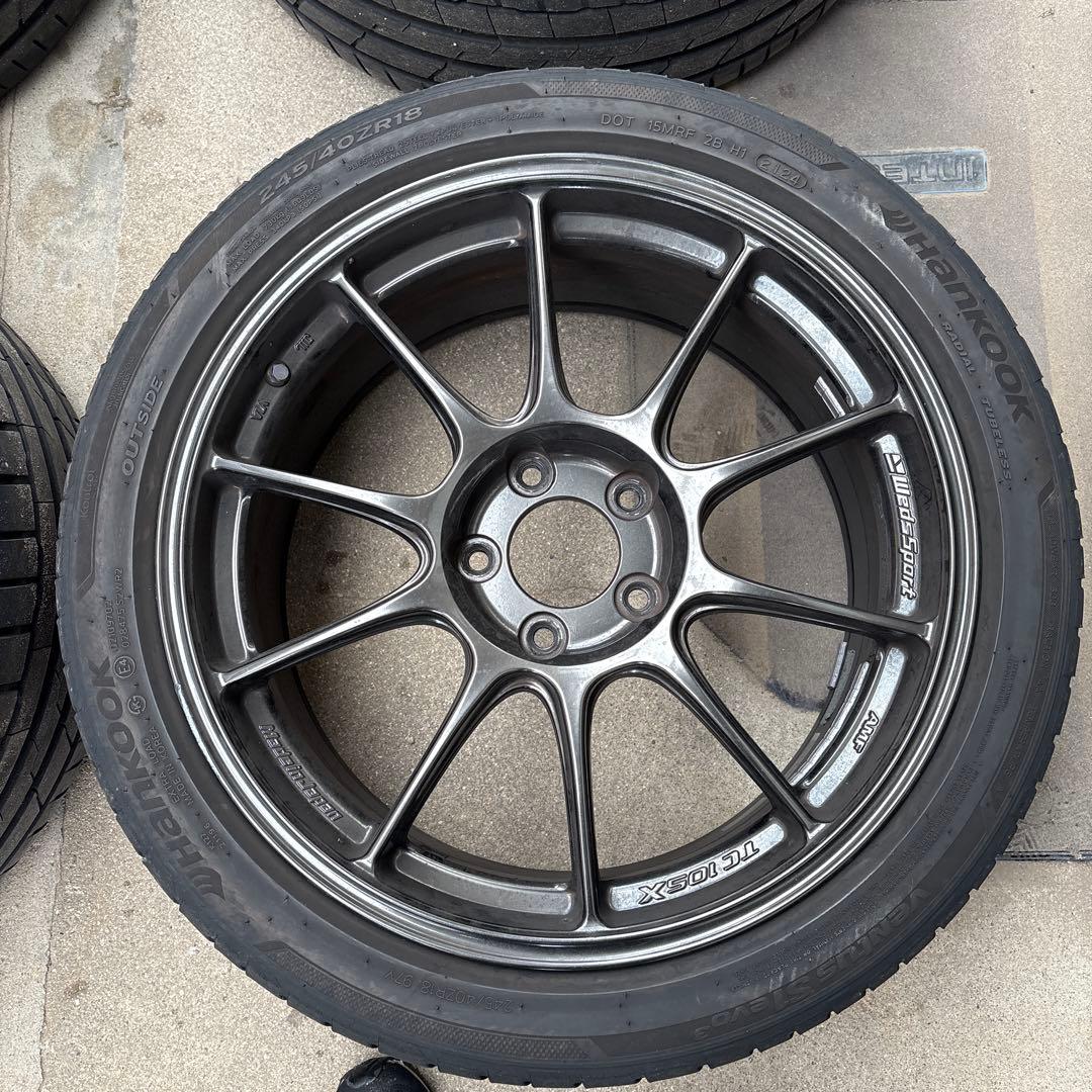 weds sport tc105x 18インチ8.5j 50
