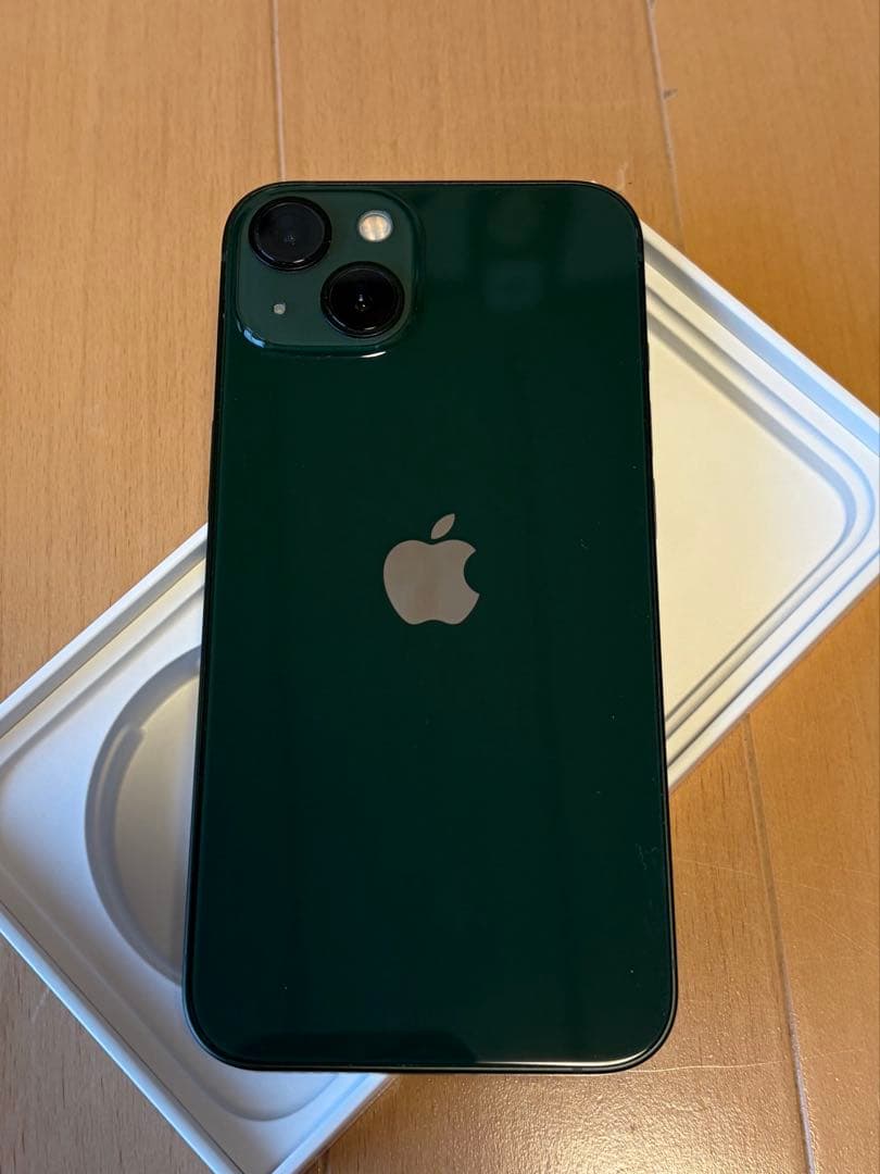 専用　iPhone13 128GB グリーン系