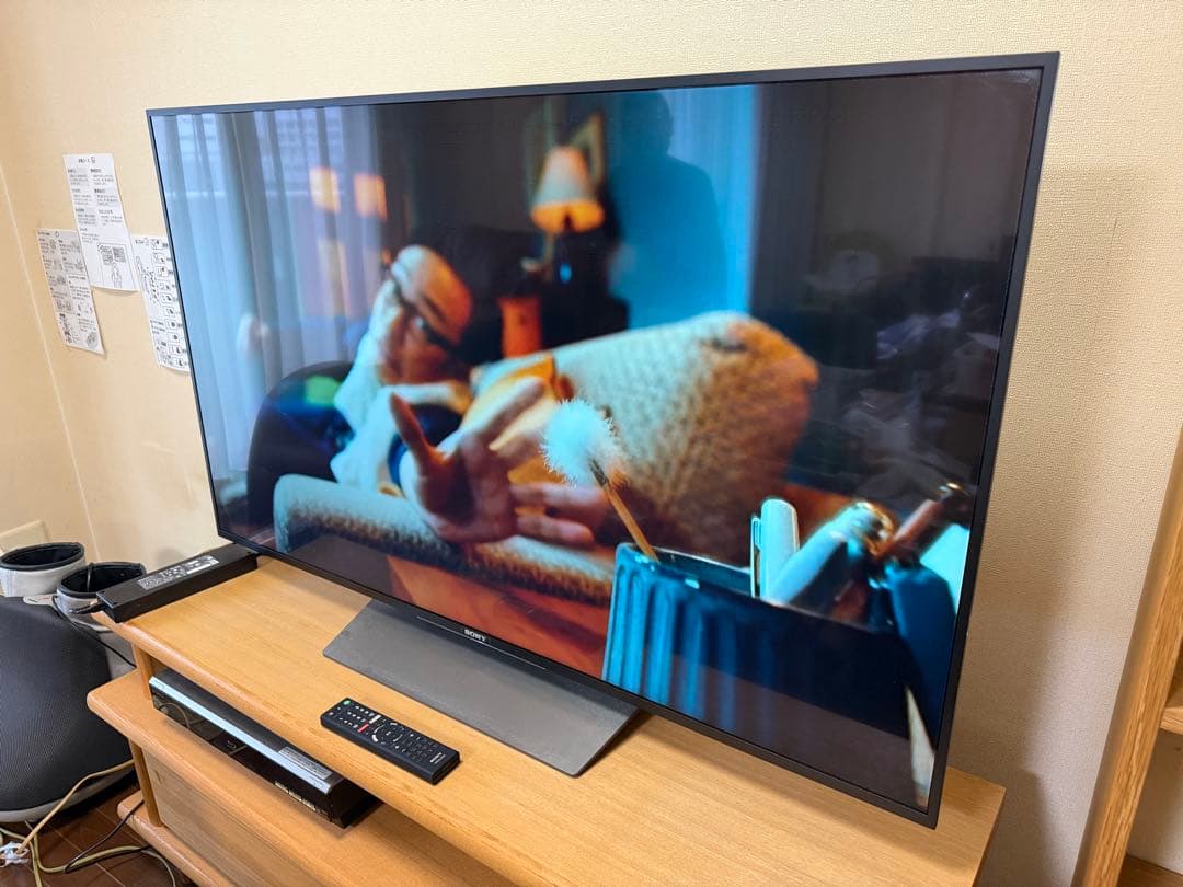 SONY 55インチ型 55X8500D Netflix 4K液晶テレビ ドット