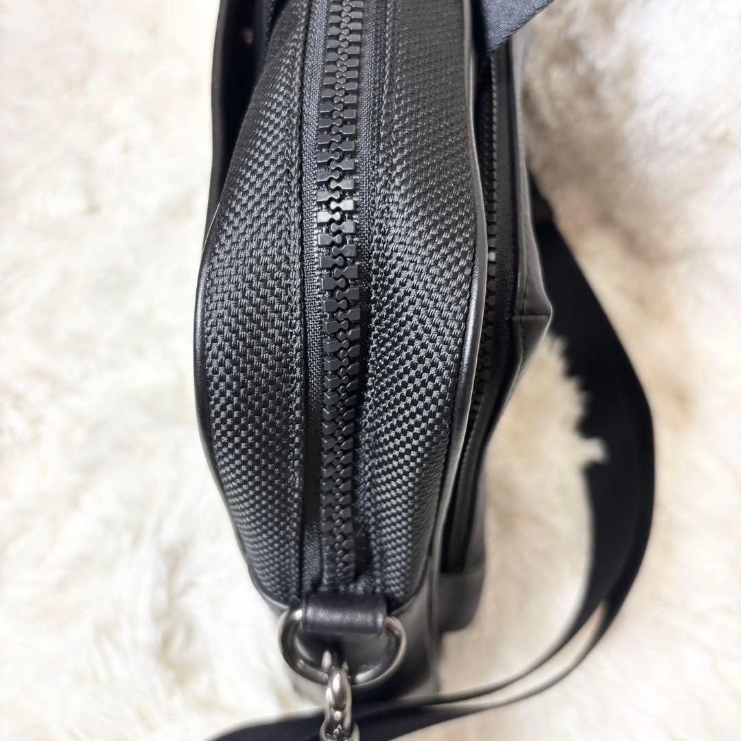美品 COACH 2wayビジネスバッグ ブラック 6705