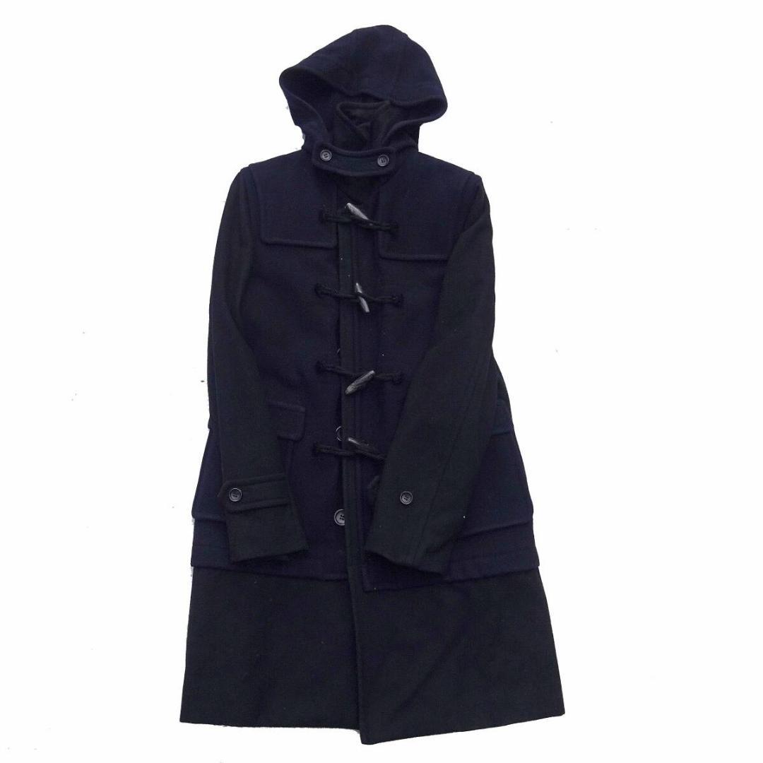 2009コムデギャルソンオムプリュス ダッフル 切り替えドッキングPコートXS