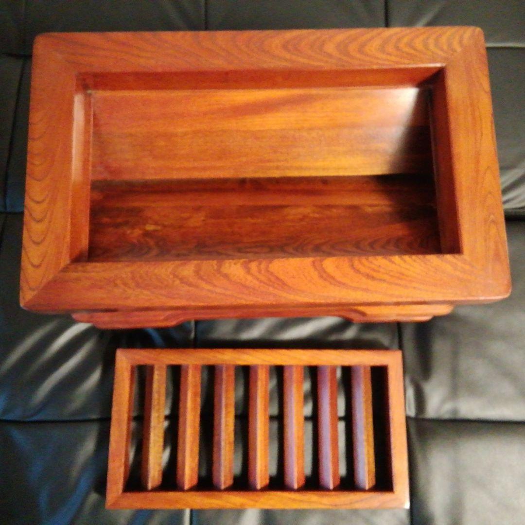 賽銭箱　欅(けやき)