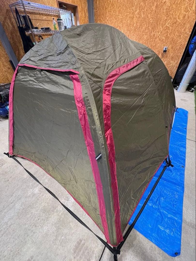 オガワ ステイシー ST-2 カーキ 純正グランドシート付き　ogawa テント