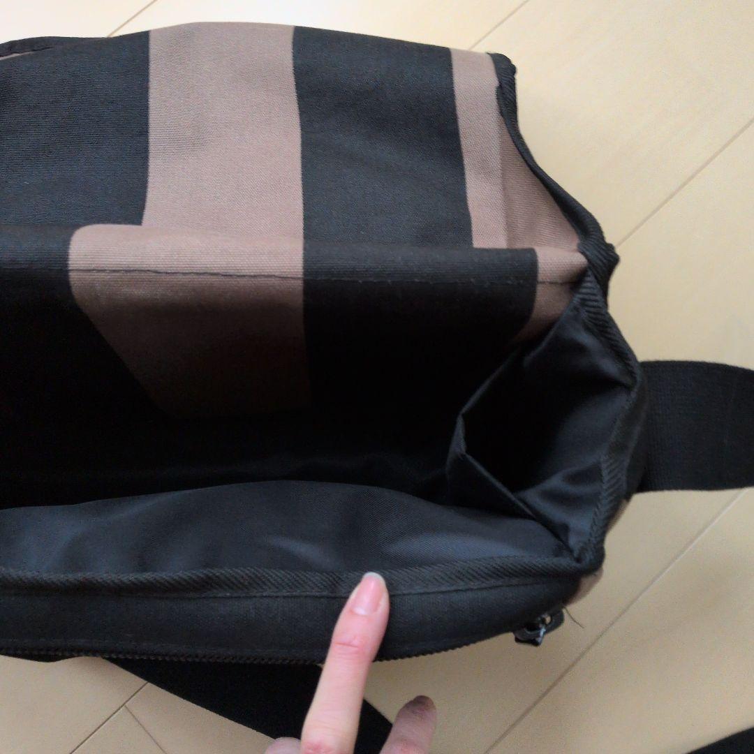 marimekko ショルダー　バッグ ストライプ　マリメッコ　メッセンジャー