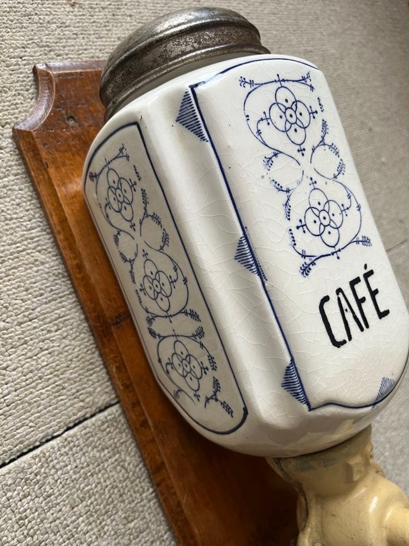 フランスアンティーク 壁掛けコーヒーミル
