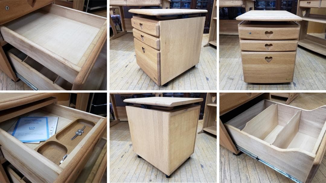 リッツ　I21　①　マルニ　学習机３点セット　フレンディ