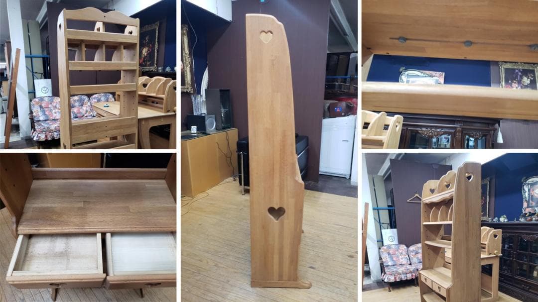 リッツ　I21　①　マルニ　学習机３点セット　フレンディ