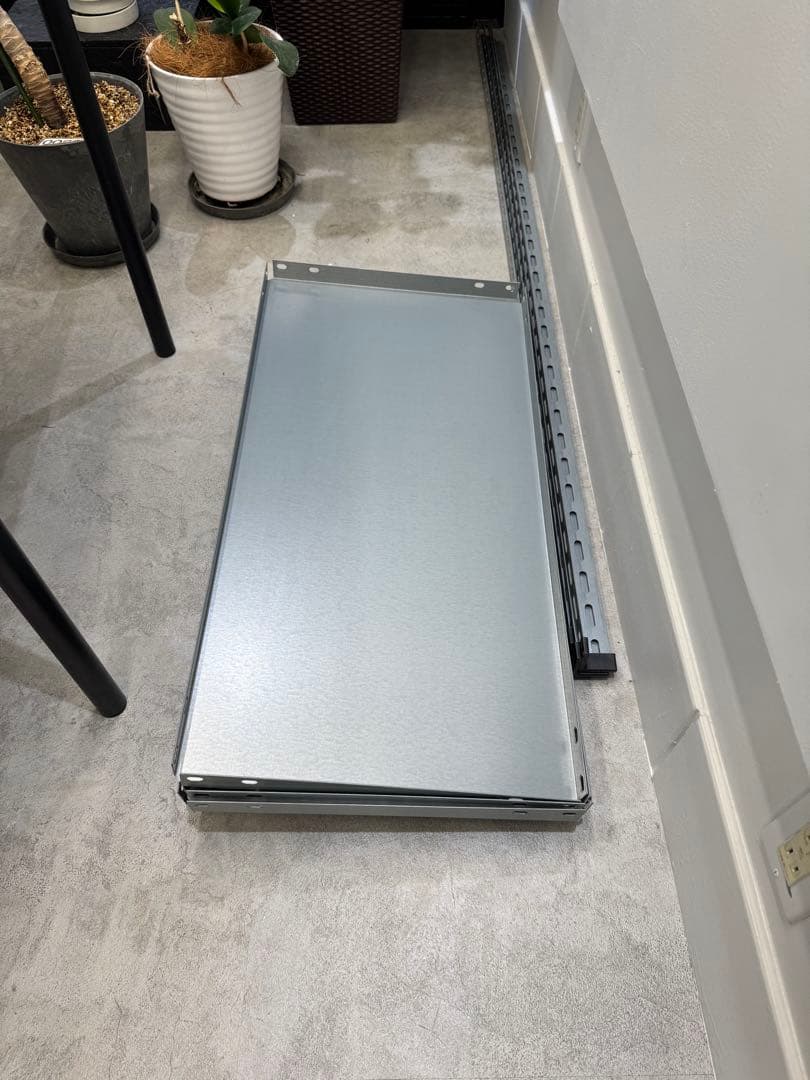 スチールラック 5段 グレー