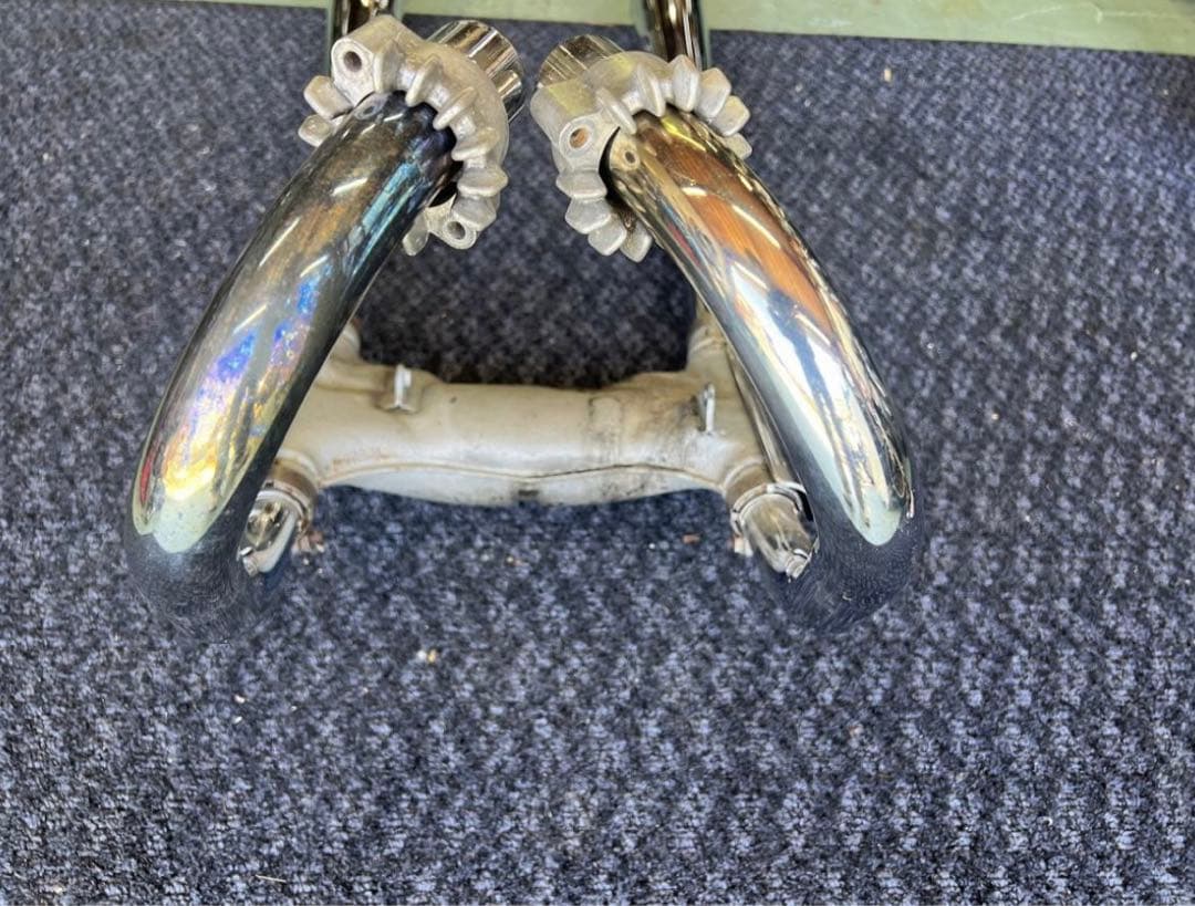 HONDA CB400TホークII 純正 ノーマルマフラー 車検用に