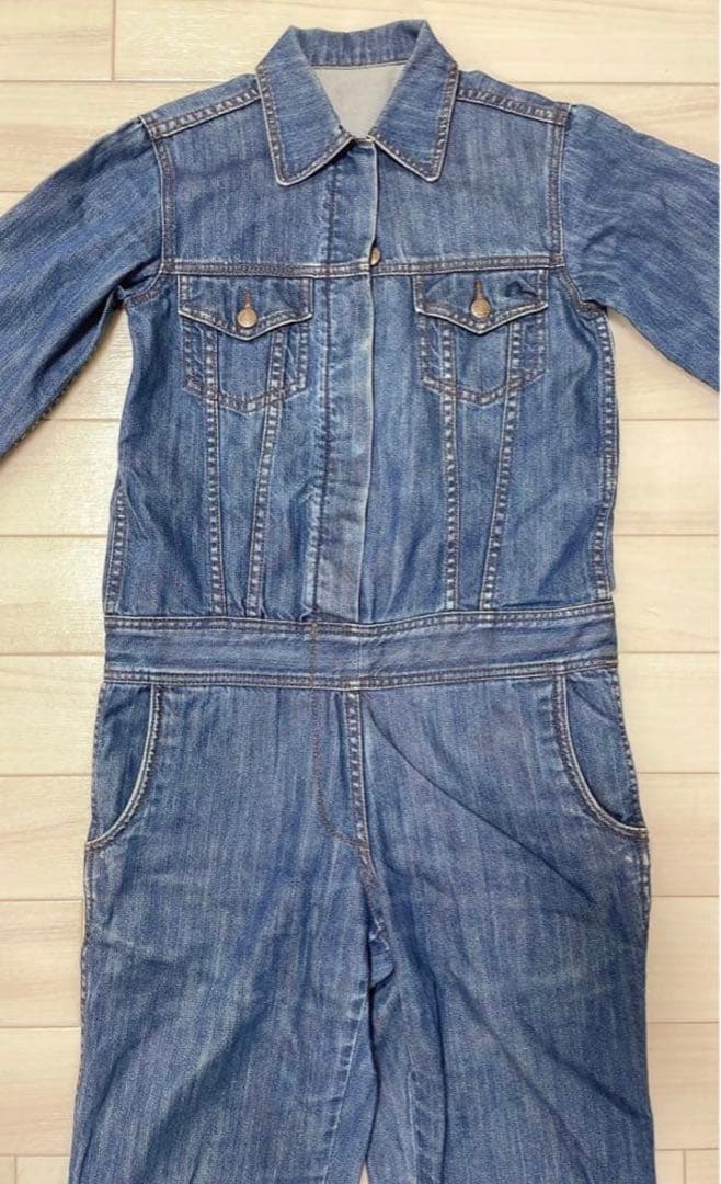 エヴィス　EVISU メンズオーバーオール　ジーンズ　デニム