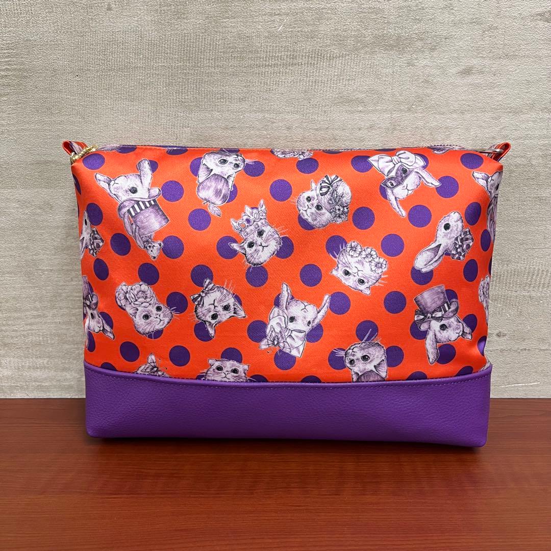 ジョリーフルール　マイリトルテイラー　ハロウィン柄　40㎝ファスナートート⑩