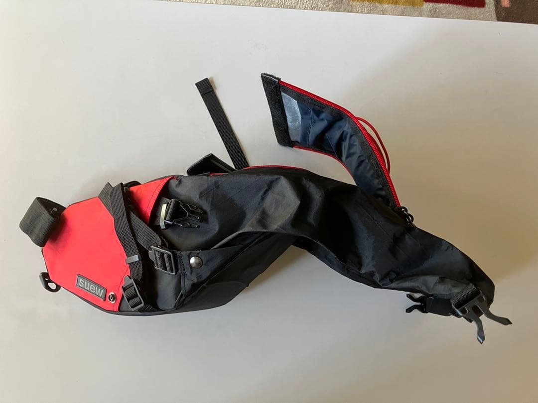 ハンドメイド工房 SUEWサドルバック “Rera Kamuy” 容量10.2L