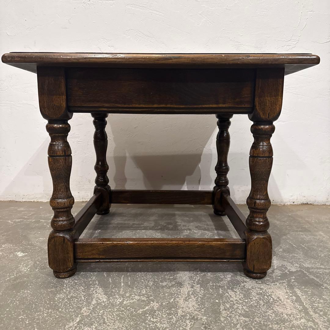 年末年始saleヴィンテージ　木製サイドテーブル　引き出し付き1