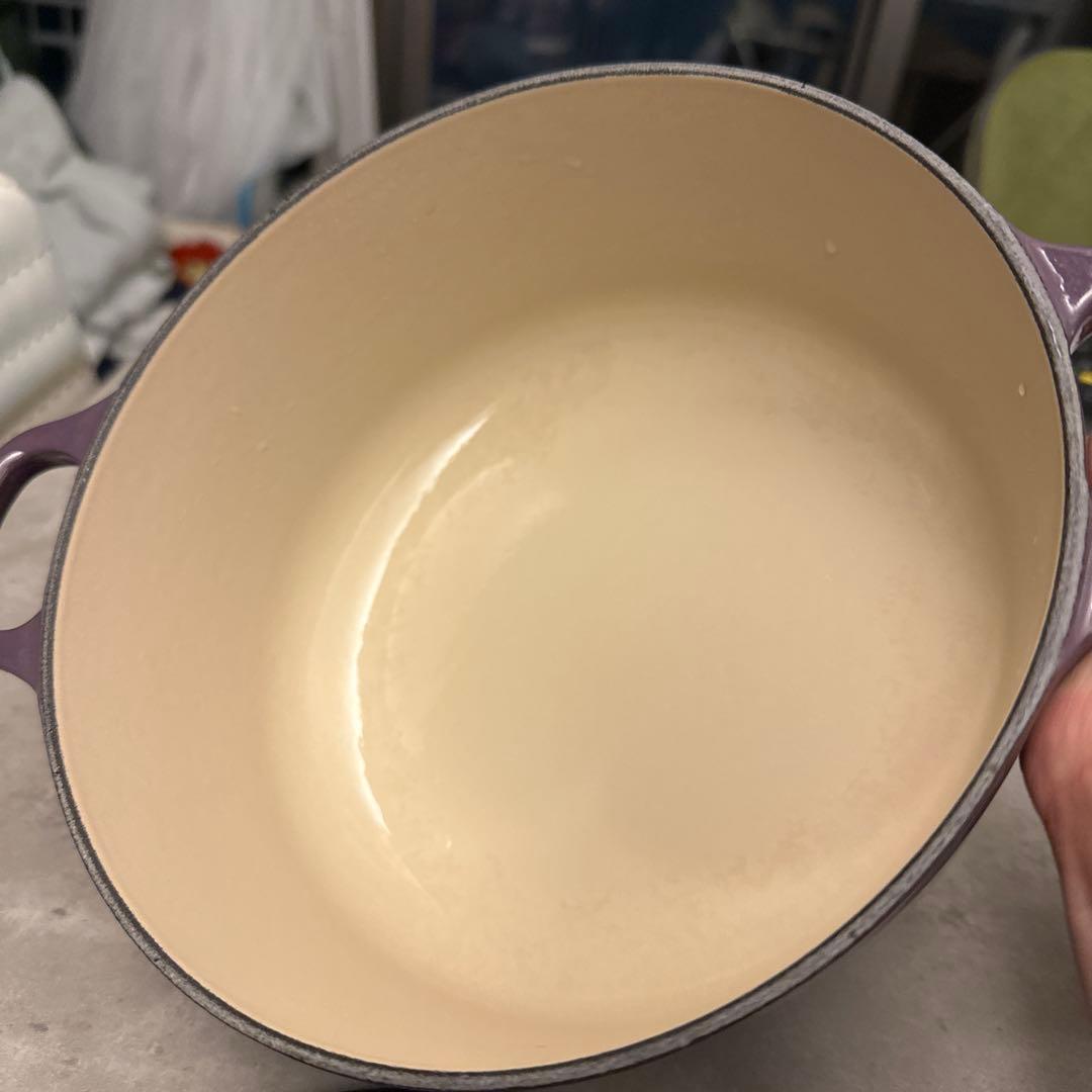 Le Creuset パープル 両手鍋 20cm