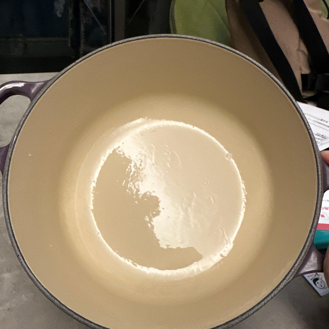 Le Creuset パープル 両手鍋 20cm