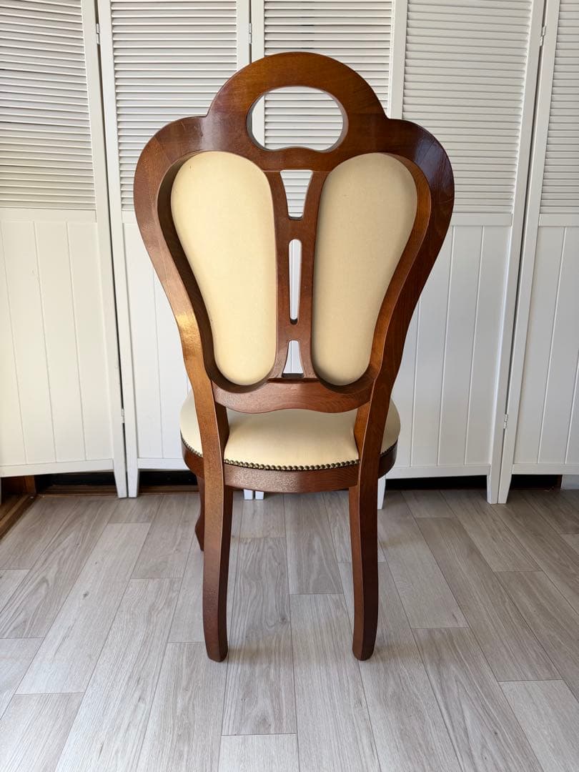 ②サルタレッリ ダイニングチェア 猫脚チェア 1脚　(4脚同時販売)