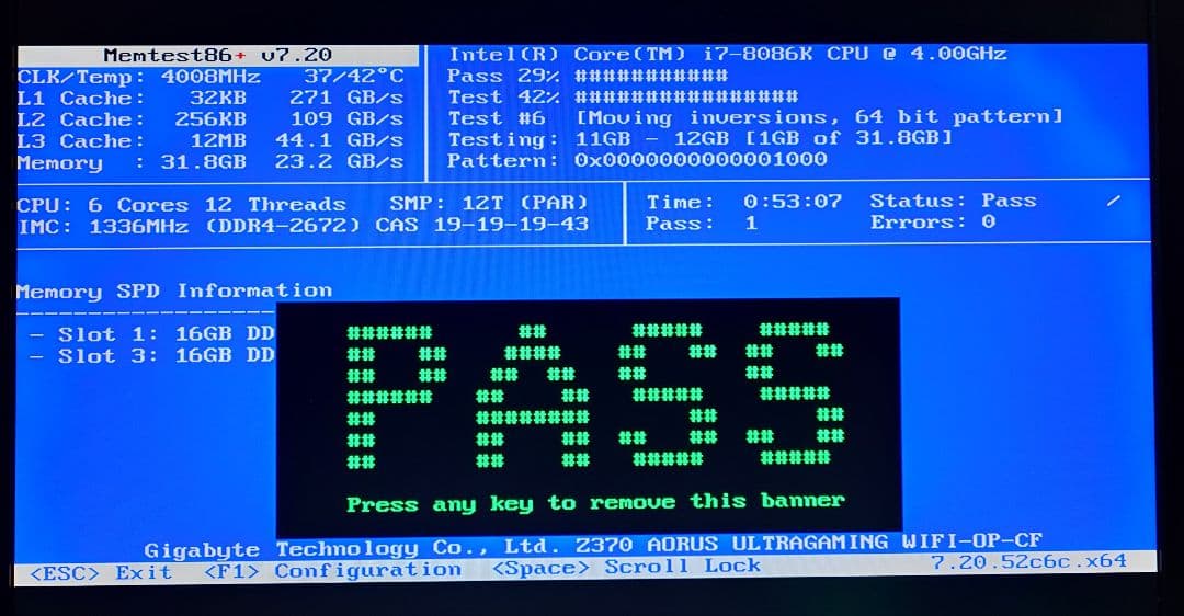 Crucial DDR4 2666 16GB ×2 計 32GB 【動作確認済】