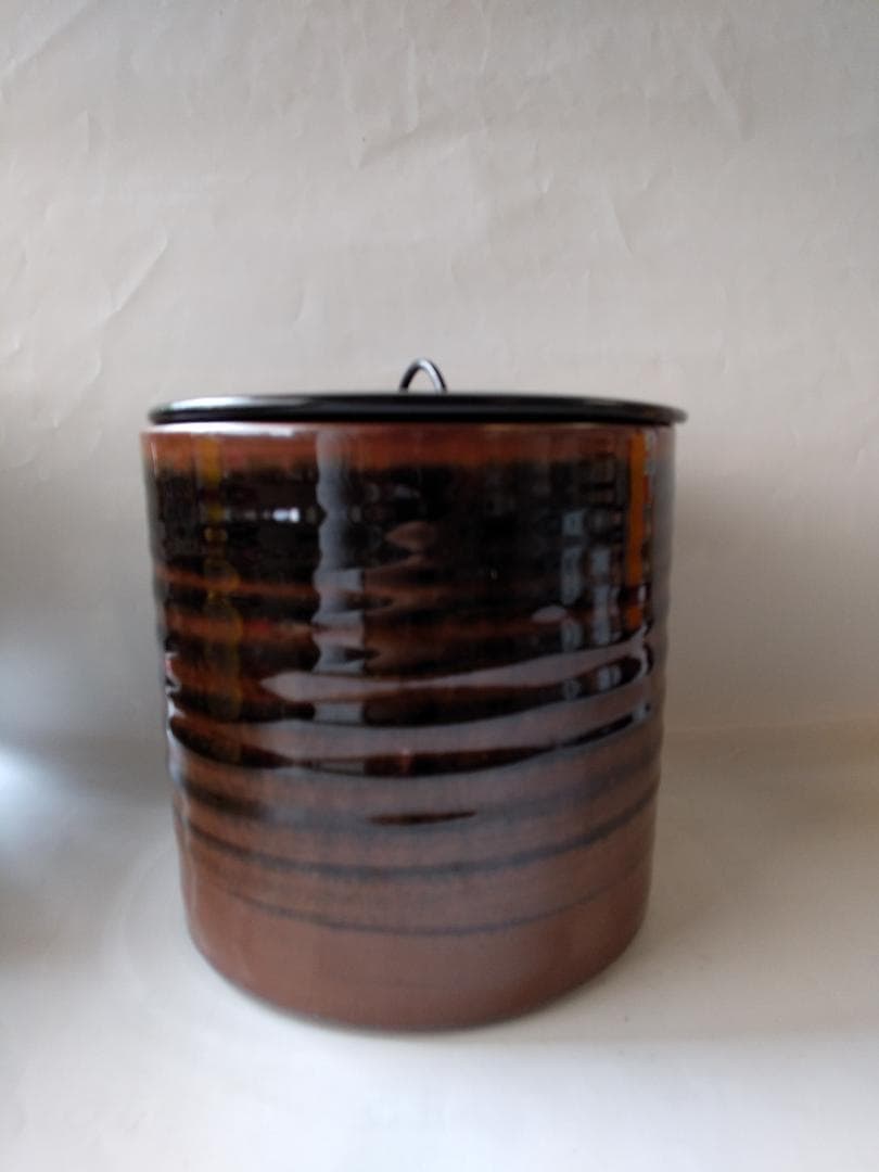 水指 泉窯 加藤藤山 古瀬戸一重口水指 共箱 茶道具 茶器 美品 です