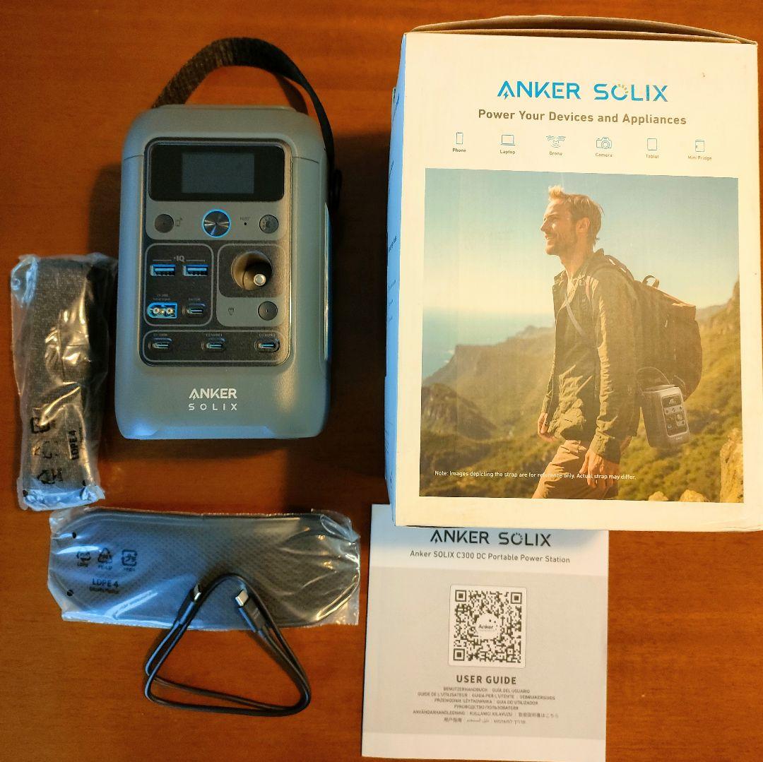 ANKER SOLIX ポータブル電源c300