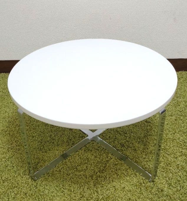 美品 IDC OTSUKA 大塚家具 コーヒーテーブル センターテーブル 丸