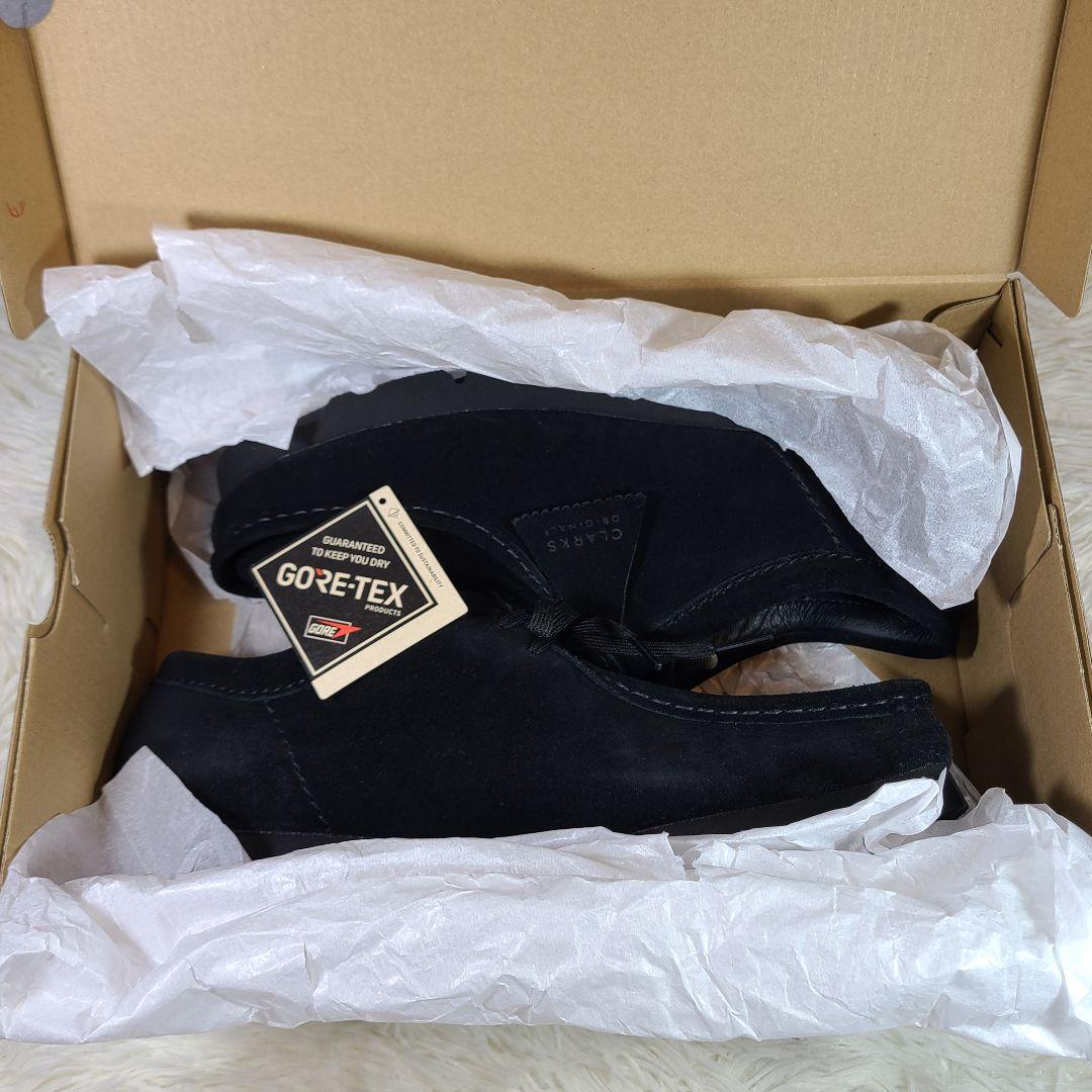 【クラークス オリジナルズ】ワラビー GTX　GORE-TEX　ブラック