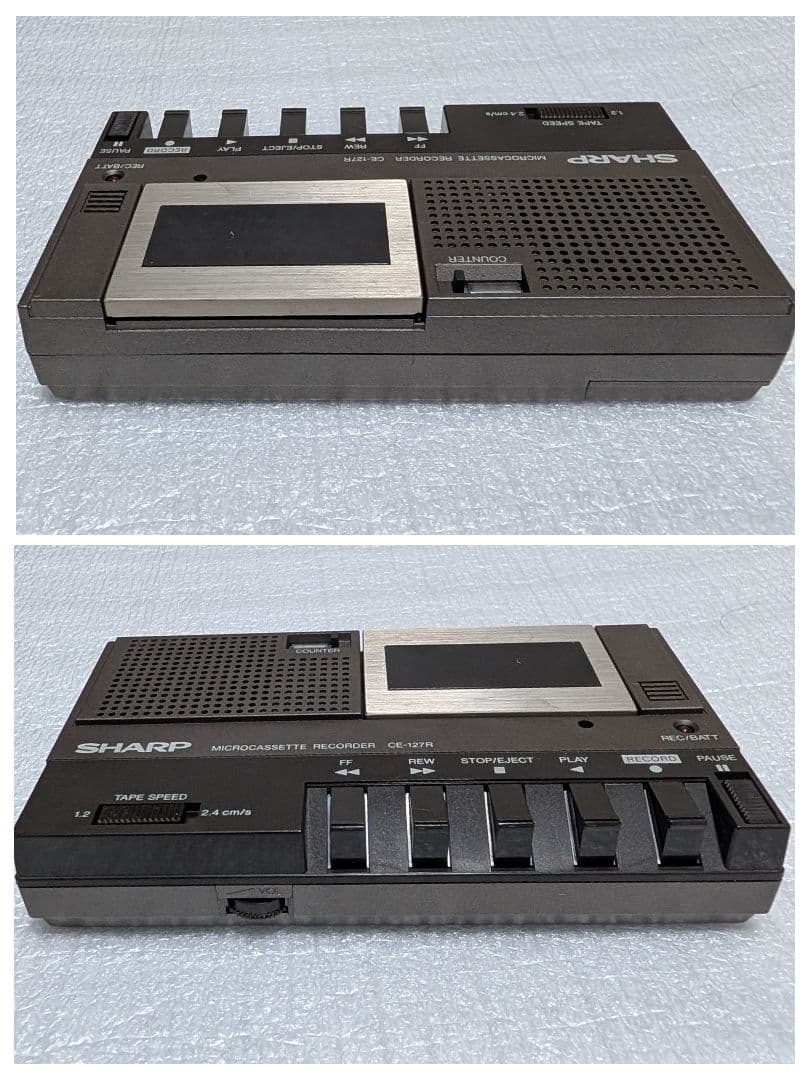 SHARP シャープ CE-127R マイクロカセットレコーダー