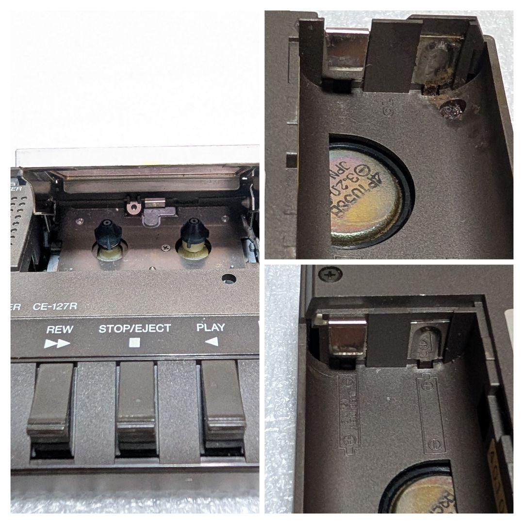 SHARP シャープ CE-127R マイクロカセットレコーダー