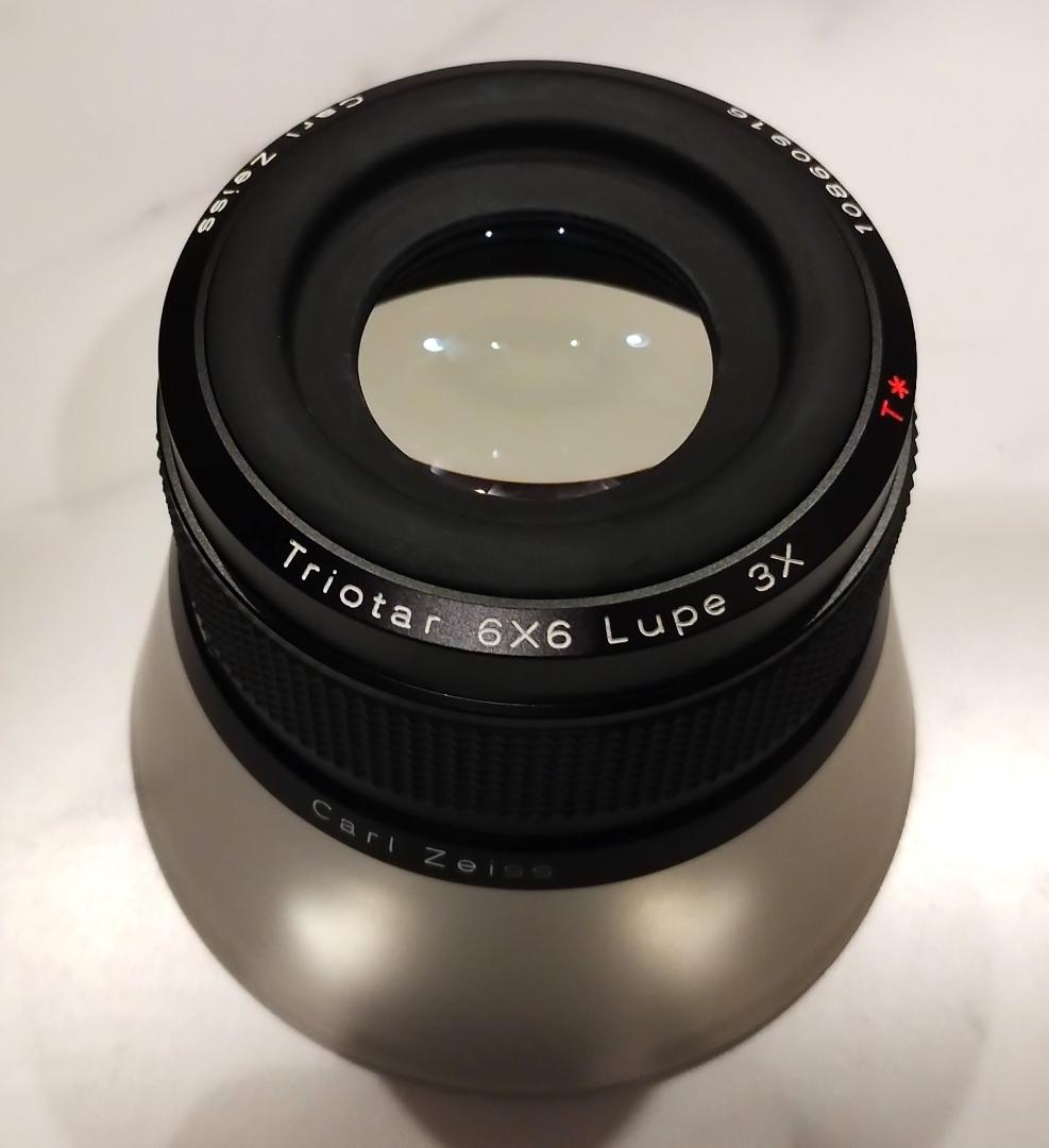 新品未使用 Carl Zeiss Triotar 6x6 T* ルーペ 3x