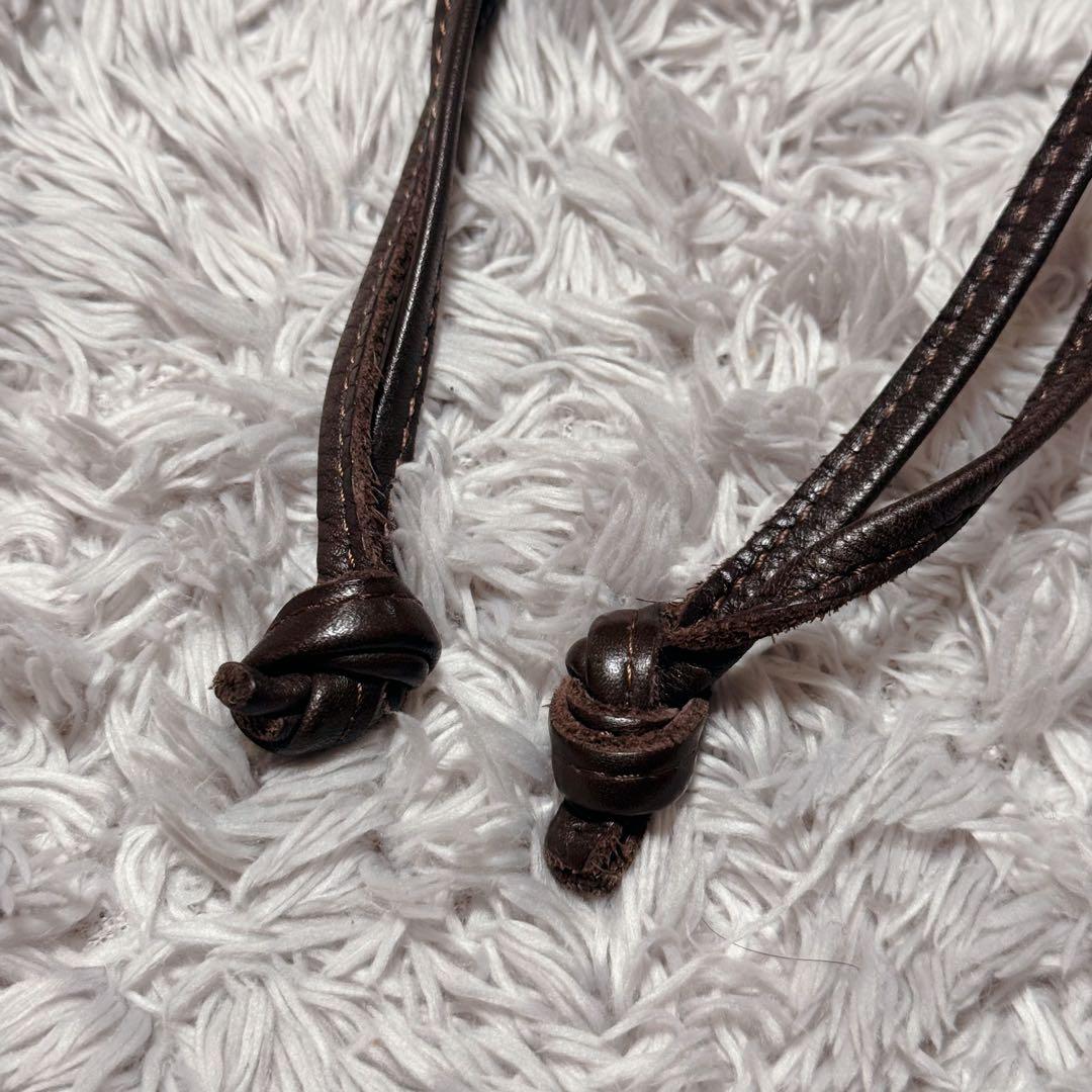 未使用★SOMES SADDLE ソメスサドル レザー BIGポーチ ブラウン