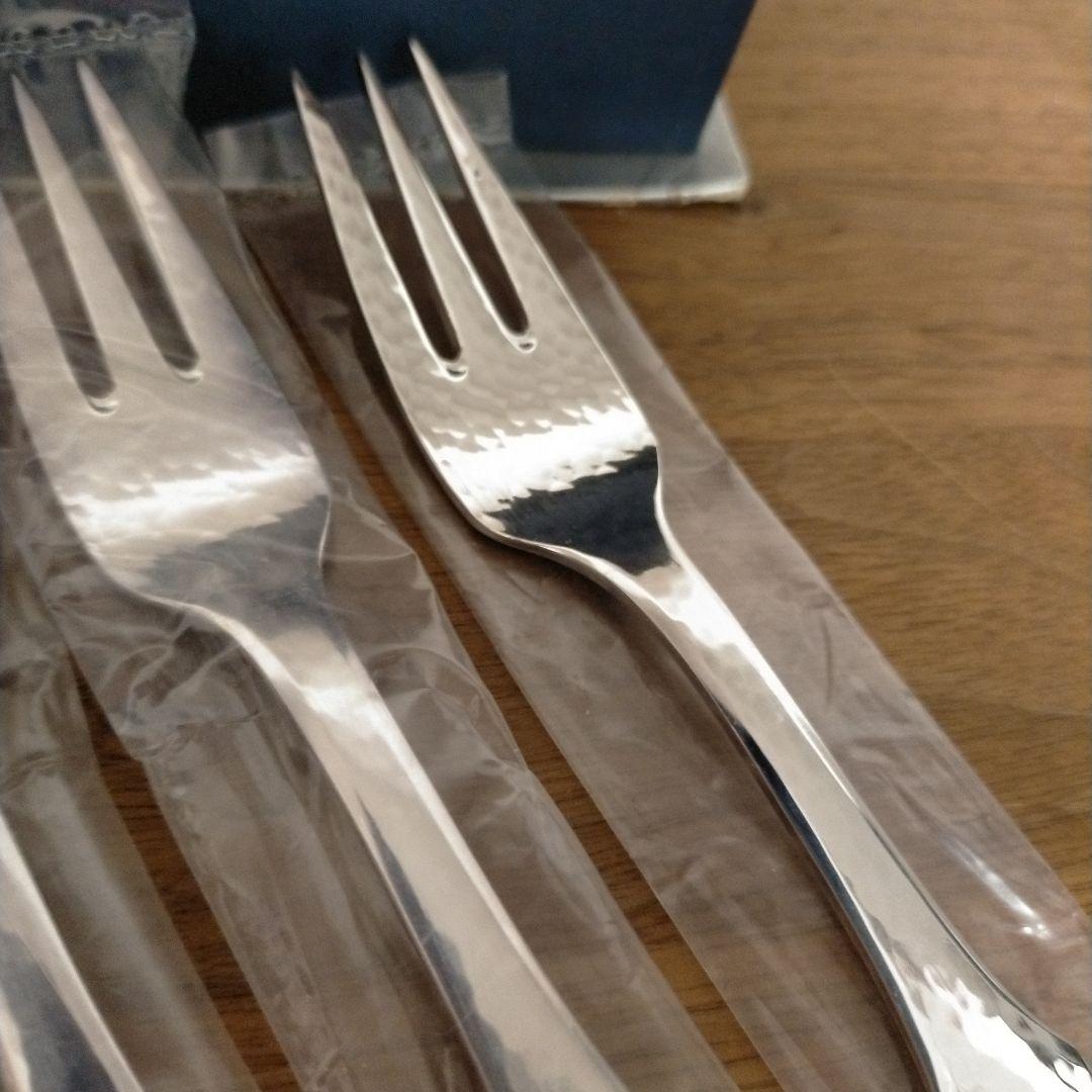 5本未開封 ジョージジェンセン フォーク 6本 カラトリー E.P.N.S刻印