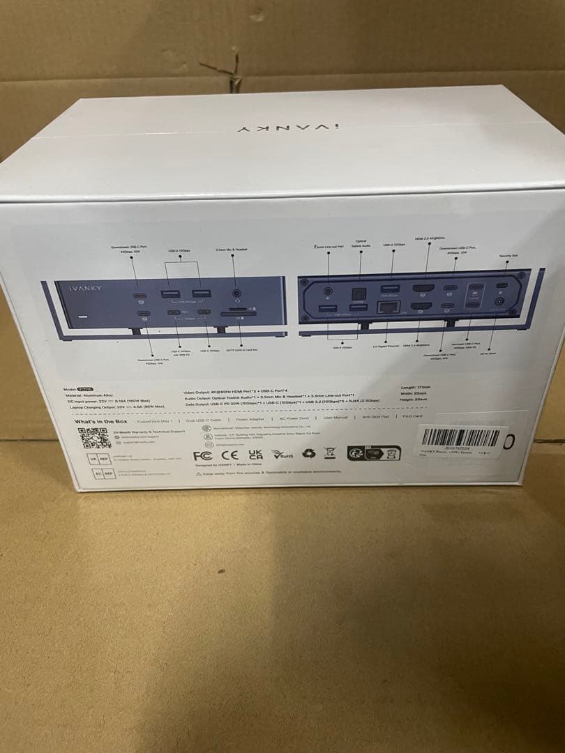 外付けハードディスク・ドライブ iVANKY FusionDock Max 1