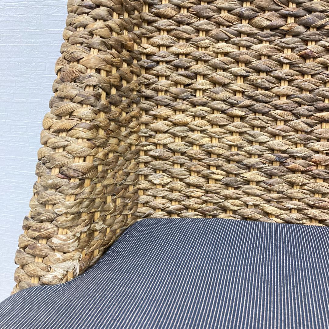 PERFORMAX　アジアン家具　ウォーターヒヤシンス　一人掛けソファ