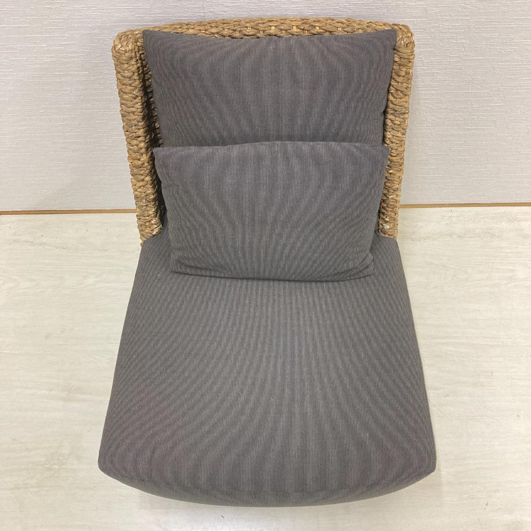 PERFORMAX　アジアン家具　ウォーターヒヤシンス　一人掛けソファ