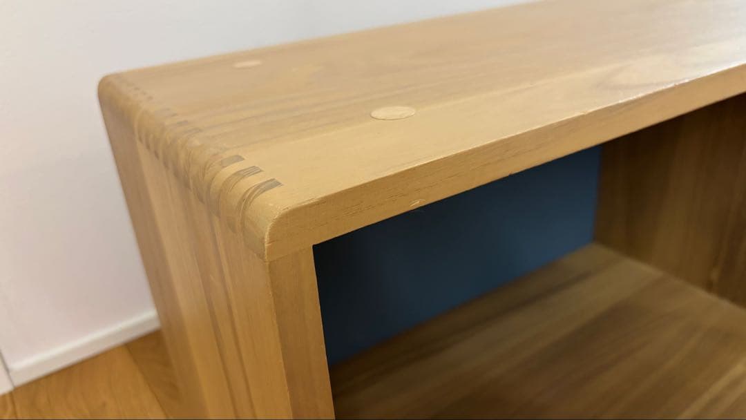 ベルメゾン 曲げ木のオープンラック　60cm