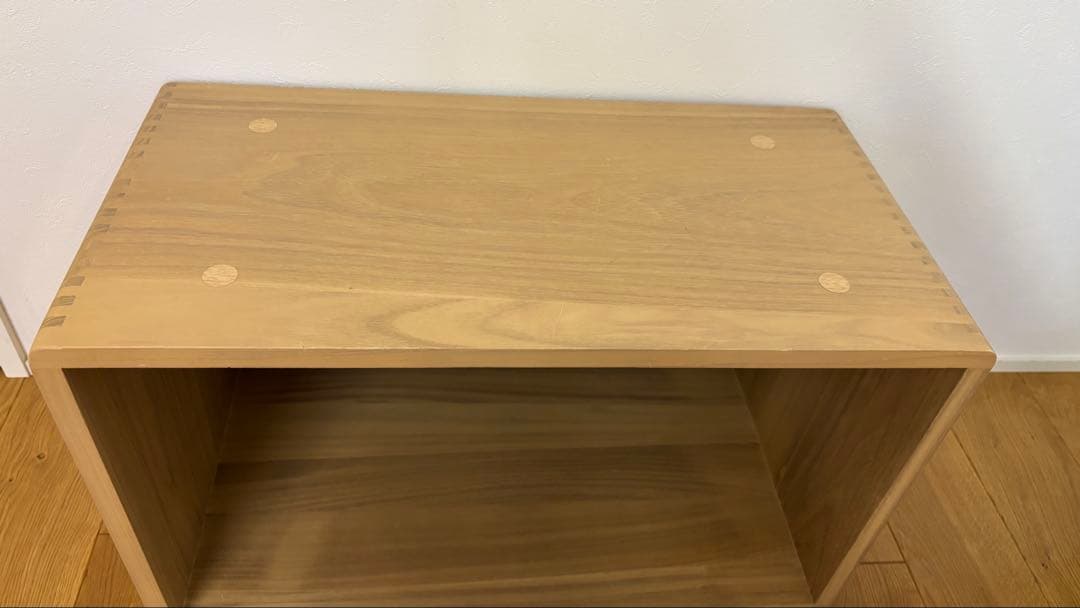 ベルメゾン 曲げ木のオープンラック　60cm