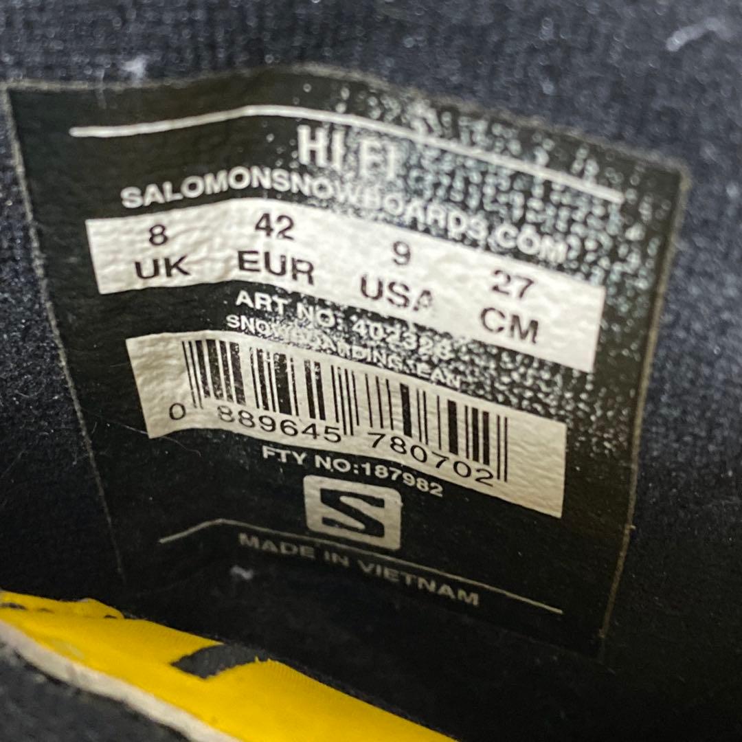 【即日発送】メンズ SALOMON HI-FI 27.0cm