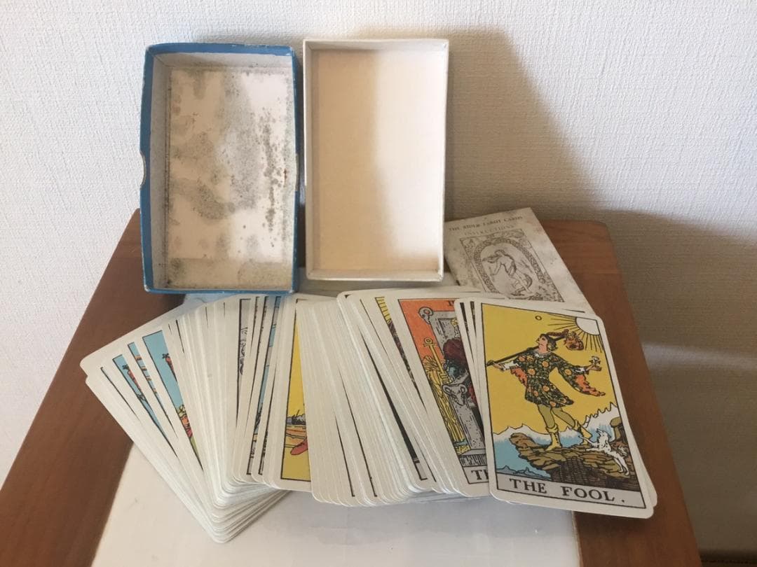 タロットカード ビンテージ 海外製 70s RIDER TAROT CARDS
