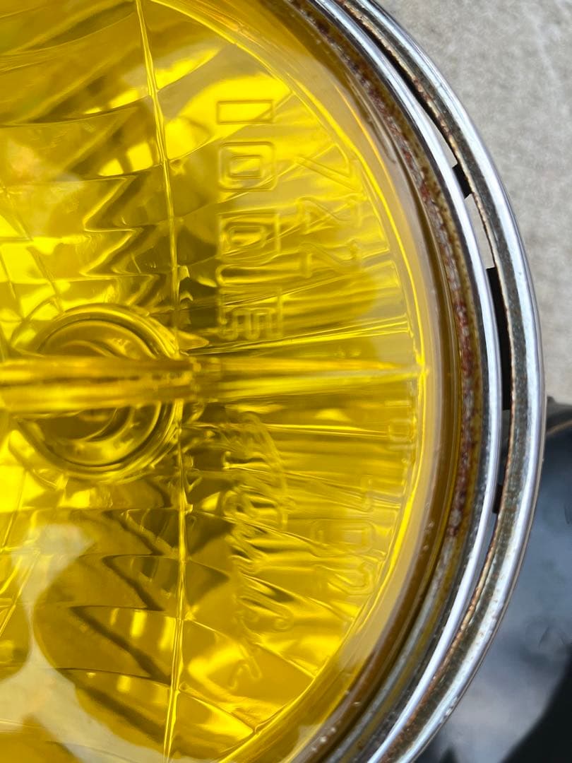 【希少】マーシャル 889 イエロー 180π ヘッドライト ゼファー400